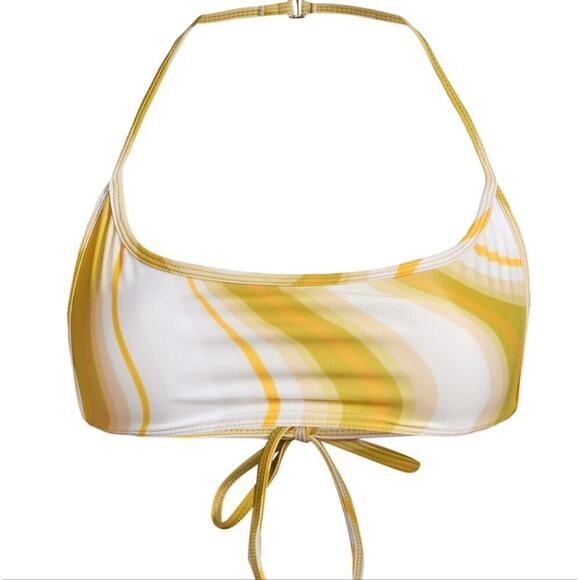 NEW Faithfull The Brand Liu Bikini Set Two Piece Top Bottom Swimsuit Women Large - Picture 5 of 11